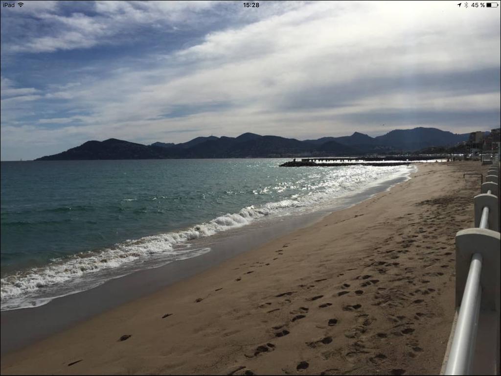 Appartement Vue Mer Cannes Azur Exterior foto